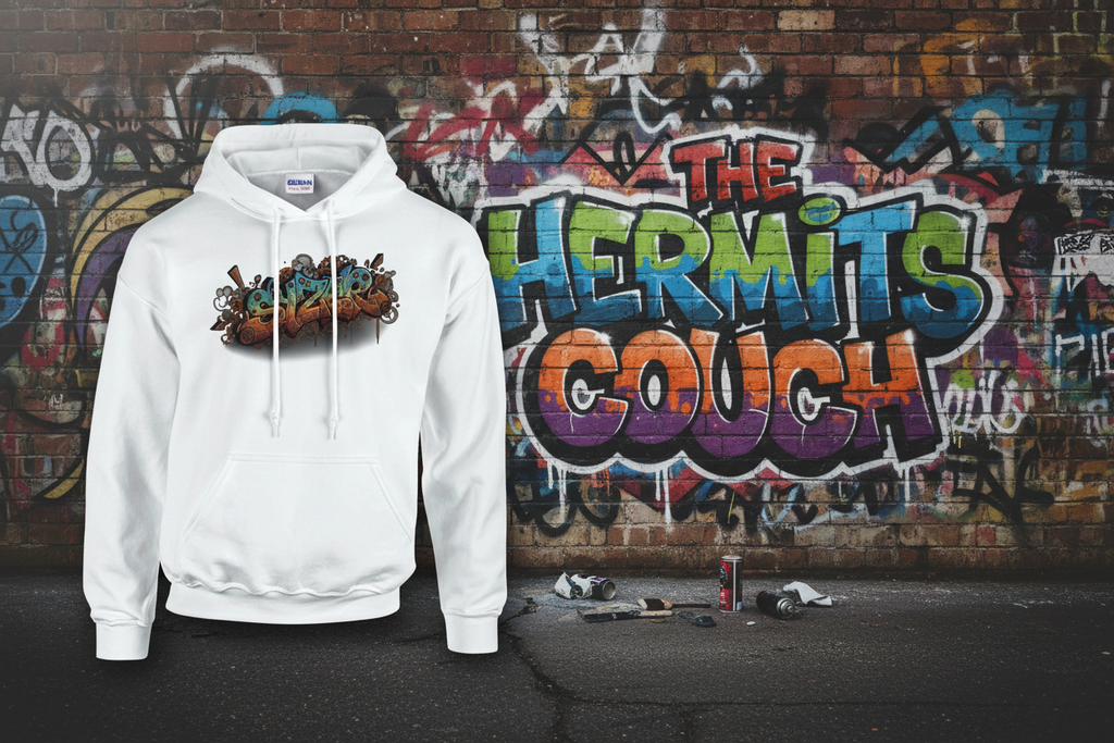 The Hermits Couch Graffiti Hoodie